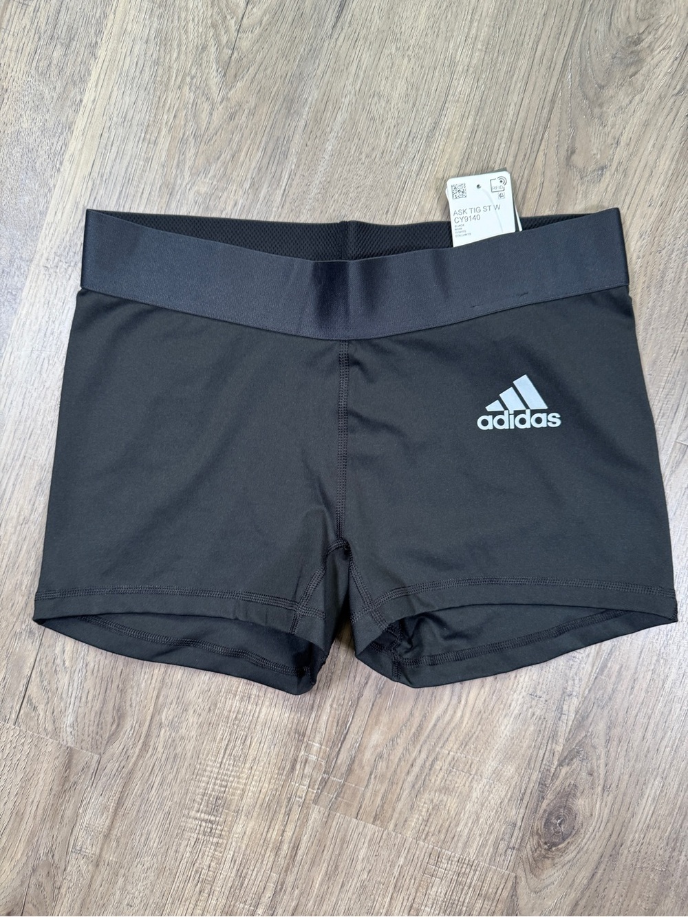 Adidas TechFit Women's Compression Shorts Black Sz M NWT
